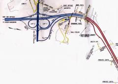 Plan for VA 114 interchange construction
