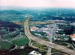 I-81 and US 460 interchange